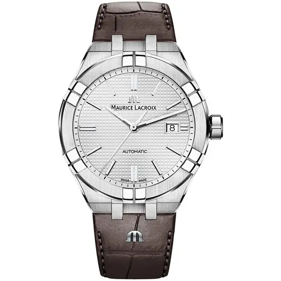 Pánské hodinky Maurice Lacroix Aikon Automatic 42 mm AI6008-SS001-130-1, Verze: stříbrná2 