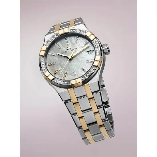 Dámské hodinky Maurice Lacroix Aikon Quartz AI1106-PVPD2-170-1, Verze: žluté zlato , 2 image