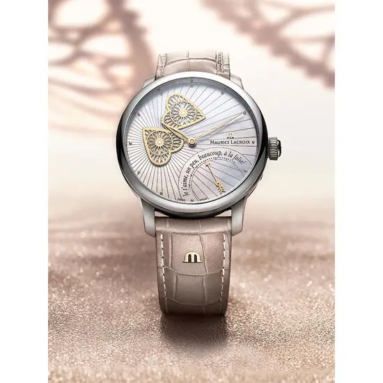 Dámské hodinky Maurice Lacroix Masterpiece Embrace MP6068-SS001-160-1, Verze: bílá , 2 image