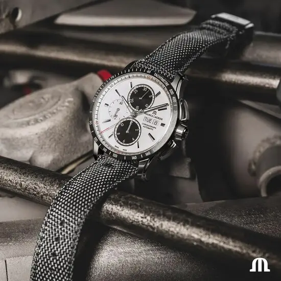 Pánské hodinky Maurice Lacroix Pontos S Chronograph PT6038-SSL24-130-2, Verze: šedá , 3 image