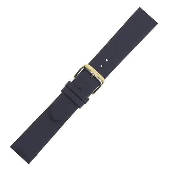 Řemínek Di-Modell Nappa Waterproof modrý, Šířka řemínku: 20 mm, Šířka u spony: 18 mm, Délka řemínku: L - 120/80 
