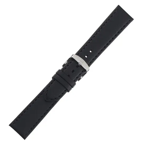 Řemínek Di-Modell Oregon černý, Šířka řemínku: 18 mm, Šířka u spony: 16 mm, Délka řemínku: L - 120/80 