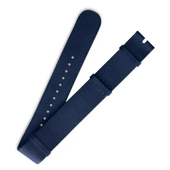 Řemínek Longines NATO modrý 21 mm, Barva řemínku: modrý, Šířka řemínku: 21 mm, Šířka u spony: 21 mm 