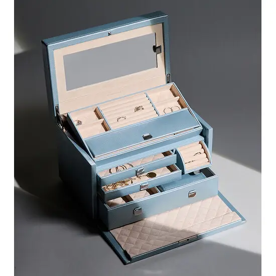 Box pro šperky WOLF London 315124, Verze: modrá , 7 image