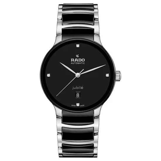 Pánské hodinky Rado Centrix Diamonds R30018712, Verze: černá 