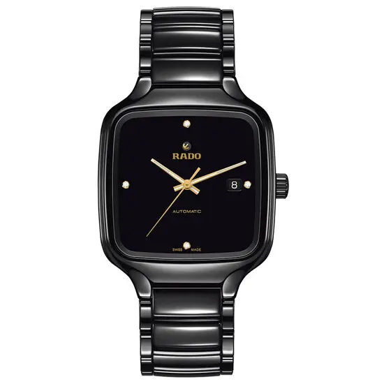 Pánské hodinky Rado True Square Automatic R27078722, Verze: černá2 