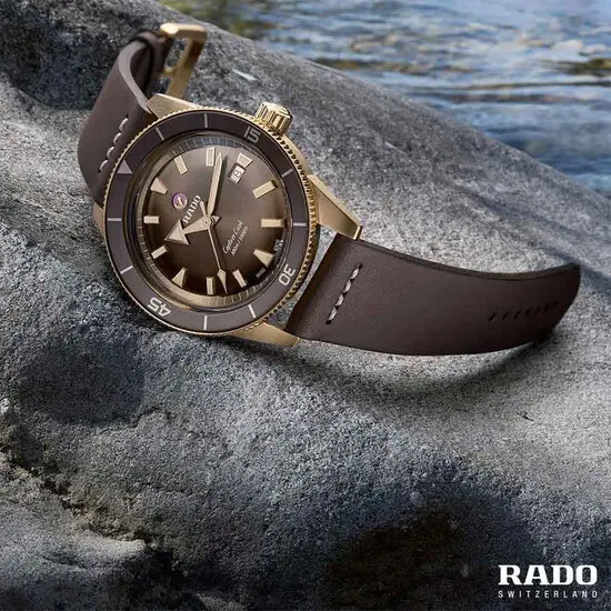 Pánské hodinky Rado Captain Cook R32504306 Bronze, Verze: hnědá , 2 image