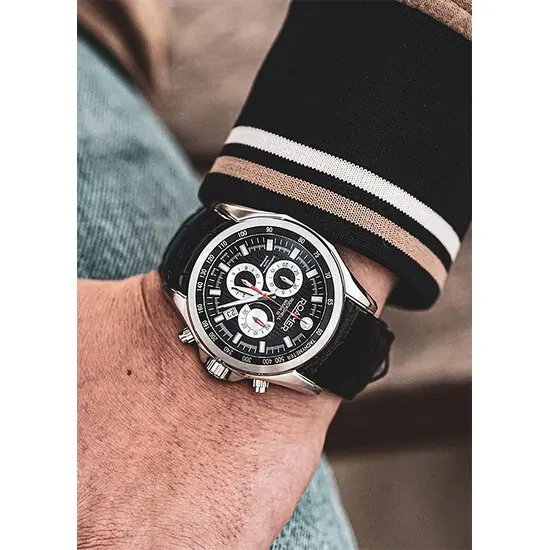 Pánské hodinky Roamer Rockshell Mark III Chrono 220837 41 55 02, Verze: černá3 , 4 image