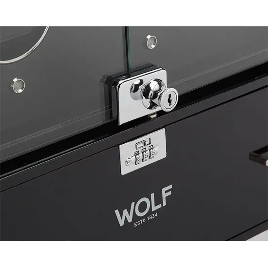 Natahovač pro 12 hodinek WOLF 1834 Regent 468070, Verze: černá , 3 image