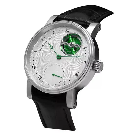 Pánské hodinky Schaumburg Classic II Green SCH-UNC2G, Verze: bílá2 