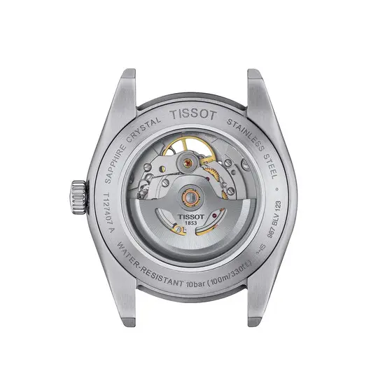 Pánské hodinky Tissot Gentleman Powermatic 80 Open Heart T127.407.11.041.01, Verze: modrá , 2 image