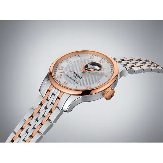 Pánské hodinky Tissot Le Locle Powermatic 80 Open Heart T006.407.22.033.02, Verze: růžové zlato , 5 image