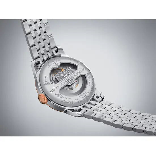 Pánské hodinky Tissot Le Locle Powermatic 80 Open Heart T006.407.22.033.02, Verze: růžové zlato , 6 image