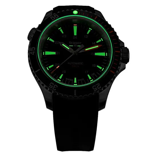 Pánské hodinky Traser P67 Diver Automatic Black T25 110322, Verze: černá , 5 image