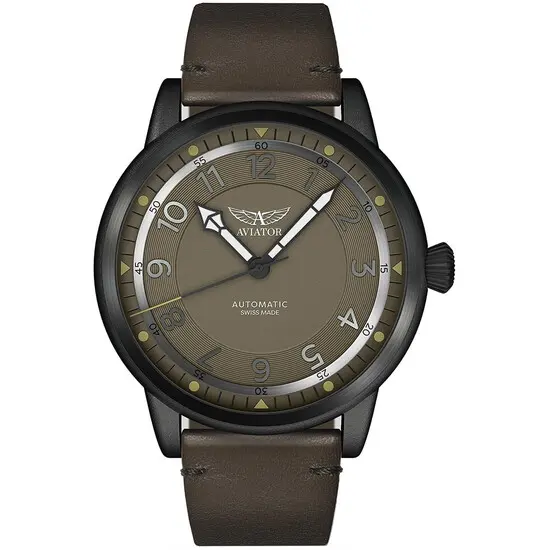 Pánské hodinky Aviator Douglas Dakota V.3.31.5.227.4, Verze: zelená 