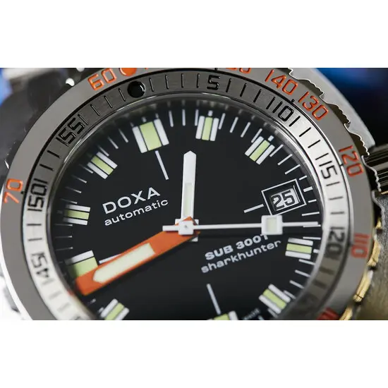 Pánské hodinky Doxa SUB 300T Sharkhunter 840.10.101.10, Verze: černá , 5 image