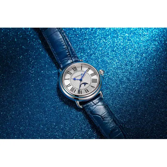 Dámské hodinky Aerowatch 1942 Elegance Moon Phase A 43960 AA03, Verze: modrá2 , 4 image