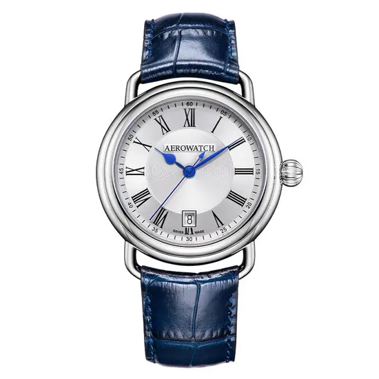Pánské hodinky Aerowatch 1942 A 42900 AA26, Verze: modrá 