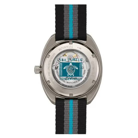 Pánské hodinky Certina DS-2 Tourning Bezel Sea Turtle Conservancy C024.607.48.051.10, Verze: černá , 2 image