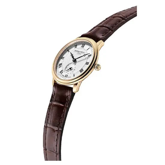 Dámské hodinky Frederique Constant FC-235M1S5 Slimline Ladies, Verze: hnědá , 3 image