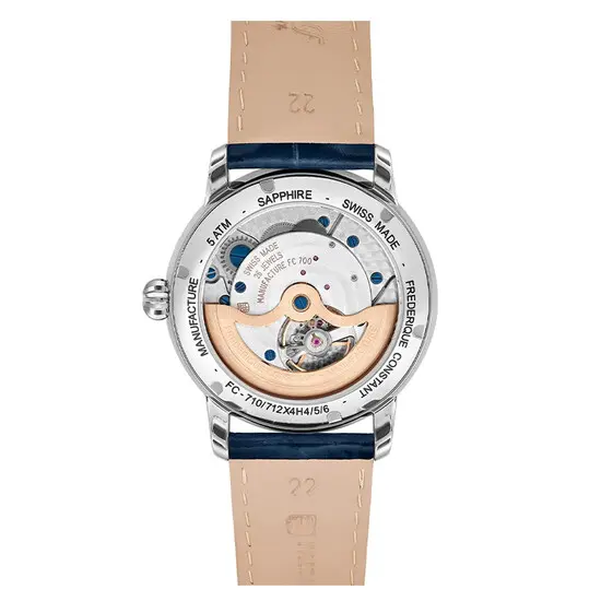 Pánské hodinky Frederique Constant FC-712MN4H6 Classic Moonphase Manufacture, Verze: modrá , 2 image