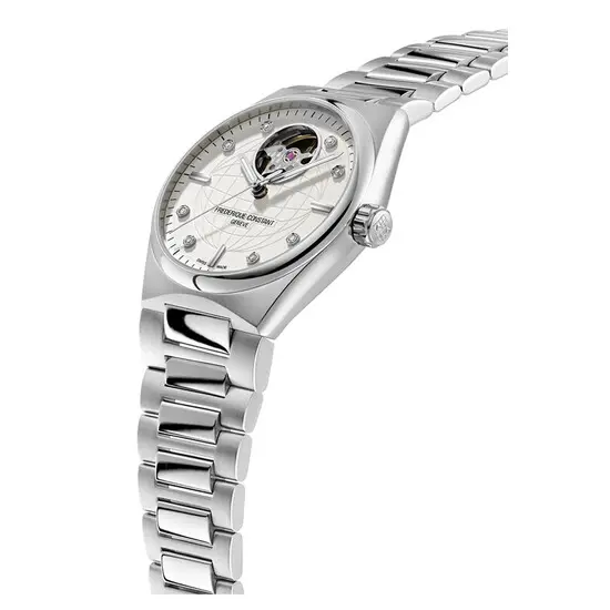 Dámské hodinky Frederique Constant Highlife Ladies Automatic Heart Beat FC-310SD2NH6B, Verze: stříbrná , 3 image