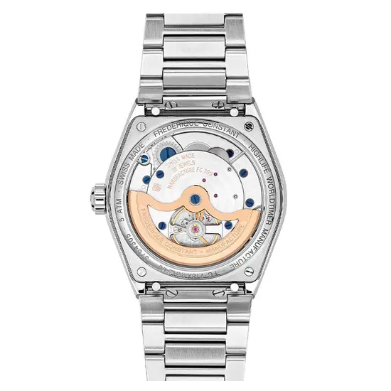 Pánské hodinky Frederique Constant Highlife Worldtimer FC-718N4NH6B, Verze: modrá , 2 image