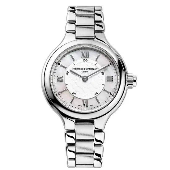 Dámské hodinky Frederique Constant Horological Smartwatch FC-281WH3ER6B, Verze: ocelová 