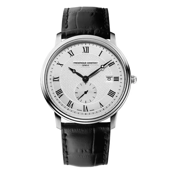 Pánské hodinky Frederique Constant Slimline Gents FC-245M5S6, Verze: černá 