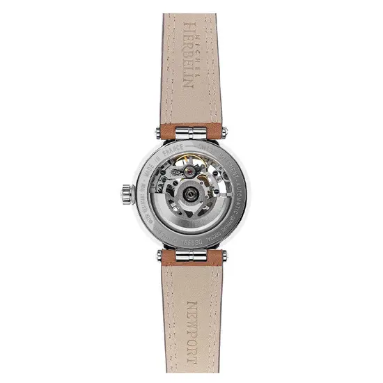 Pánské hodinky Herbelin Newport Automatic Skeleton 1658SQ12GD, Verze: hnědá , 2 image