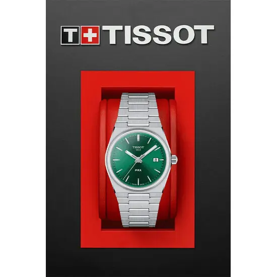 Hodinky Tissot PRX T137.210.11.081.00, Verze: zelená2 , 6 image