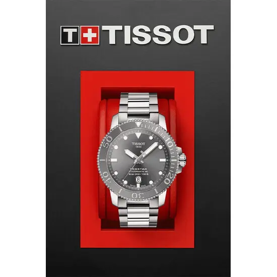 Pánské hodinky Tissot Seastar 1000 Powermatic 80 T120.407.11.081.01, Verze: šedá , 6 image