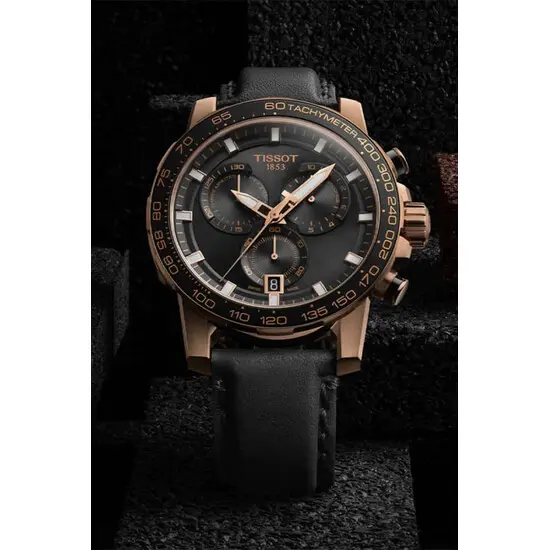 Pánské hodinky Tissot Supersport Chrono T125.617.36.051.00, Verze: růžové zlato , 4 image