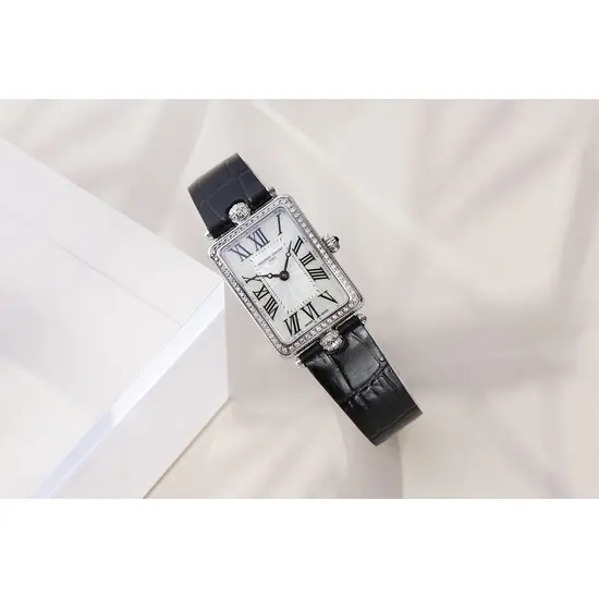 Dámské hodinky Frederique Constant Classics Art Deco Carree FC-200MPW2ACD6, Verze: černá , 6 image