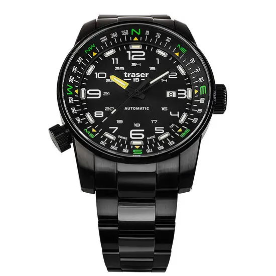 Pánské hodinky Traser P68 Pathfinder Automatic Black 109522, Verze: černá , 3 image