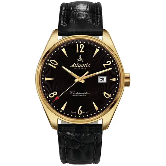 Pánské hodinky Atlantic Worldmaster Art Deco 51752.45.65G, Verze: černá4 