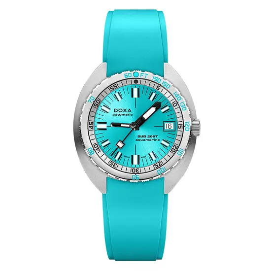Pánské hodinky Doxa SUB 200T Aquamarine 804.10.241S.25, Verze: modrá4 