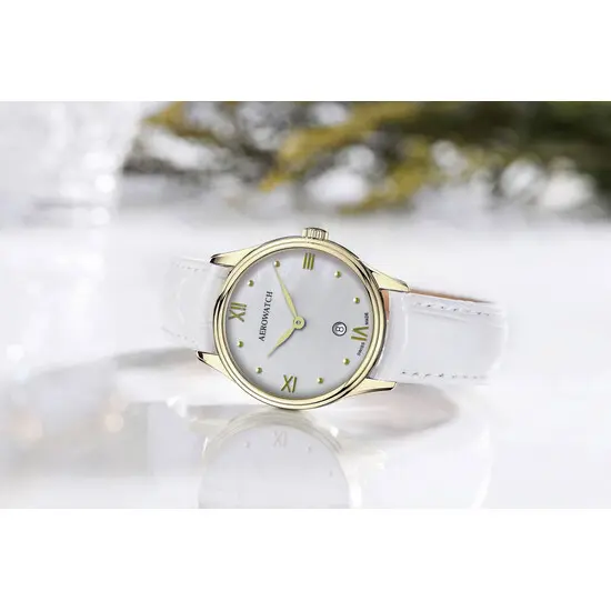 Dámské hodinky Aerowatch Les Grandes Classiques Lady A 49101 JA06, Verze: žluté zlato6 , 2 image