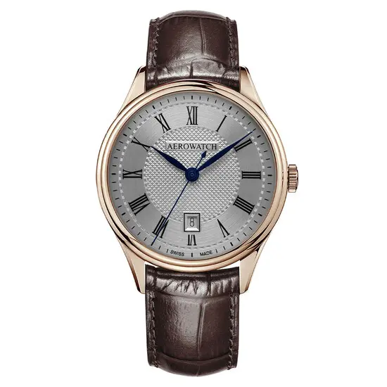 Dámské hodinky Aerowatch Les Grandes Classiques Lady A 49101 RO01, Verze: růžové zlato 