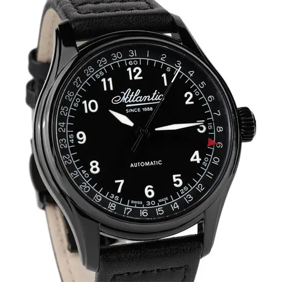 Pánské hodinky Atlantic Worldmaster Pointer Date 52782.46.63, Verze: černá3 , 5 image