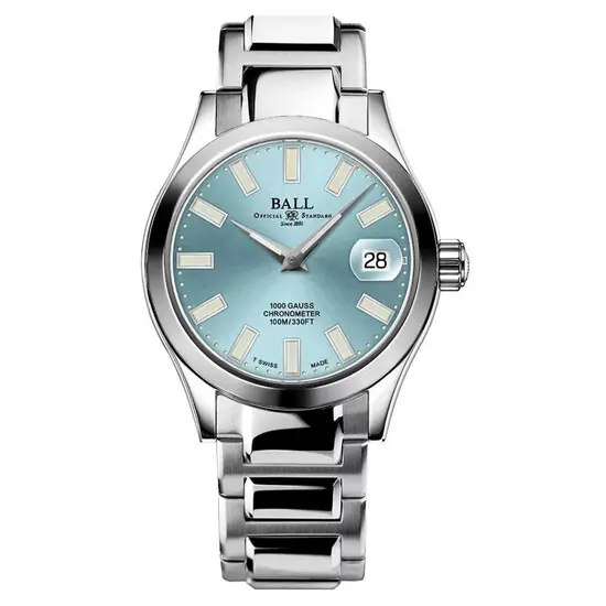 Dámské hodinky Ball Engineer III Marvelight Chronometer NL9616C-S1C-IBE, Verze: modrá 