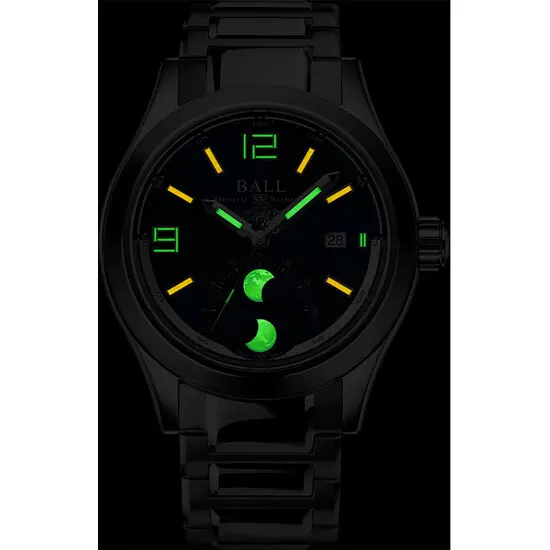 Pánské hodinky Ball Engineer II Moon Phase Chronometer NM2028C-S45C-BE, Verze: modrá , 2 image
