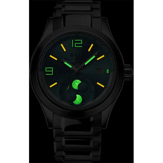 Pánské hodinky Ball Engineer II Moon Phase Chronometer NM2028C-S45C-IBE, Verze: modrá2 , 2 image