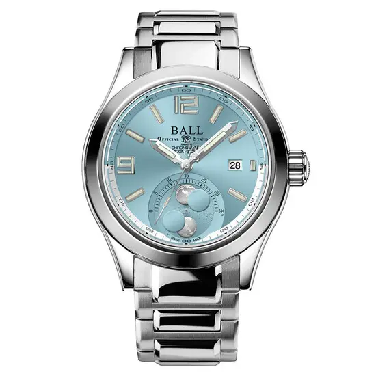 Pánské hodinky Ball Engineer II Moon Phase Chronometer NM2028C-S45C-IBE, Verze: modrá2 