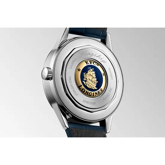 Pánské hodinky Longines Flagship Heritage L4.815.4.92.2, Verze: modrá , 2 image