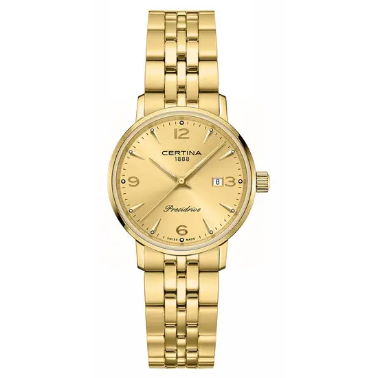 Dámské hodinky Certina DS Caimano Lady C035.210.33.367.00, Verze: žluté zlato2 