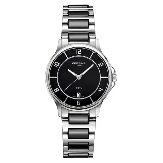Dámské hodinky Certina DS-6 Lady C039.251.11.057.00, Verze: černá 