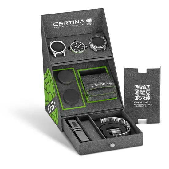 Pánské hodinky Certina DS+ Aqua & Sport C041.407.19.051.00, Verze: černá 