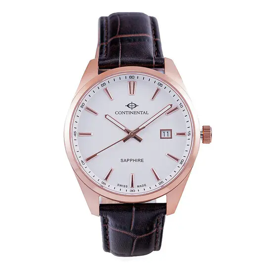 Pánské hodinky Continental 23001-GD556130, Verze: růžové zlato 