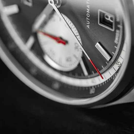 Pánské hodinky Davosa Newton Pilot Rally Chronograph 161.536.55, Verze: černá , 7 image